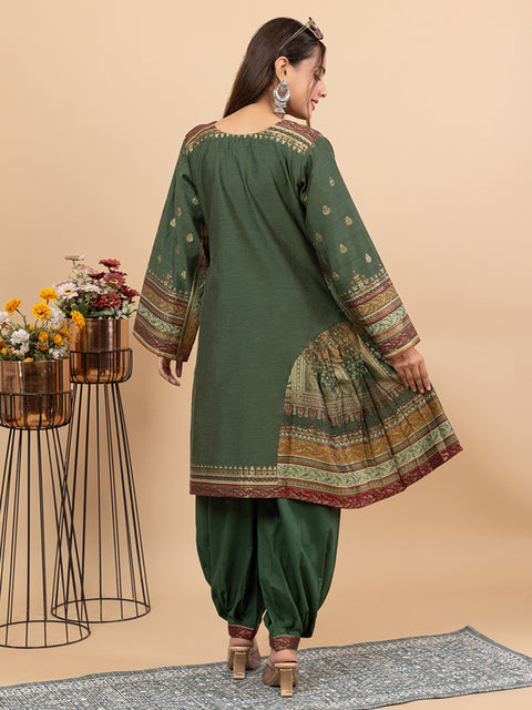 Designer Ethnic Green Co-Ord Set
