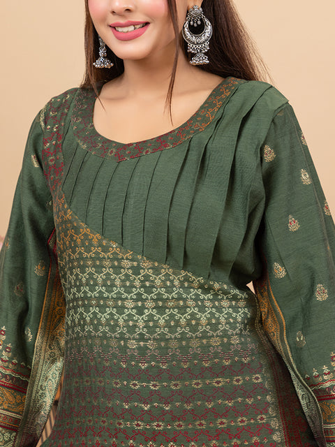 Designer Ethnic Green Co-Ord Set
